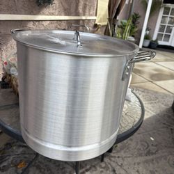 Large Aluminum Stock Pot 