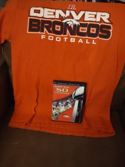Broncos Dvd & Shirt - $7