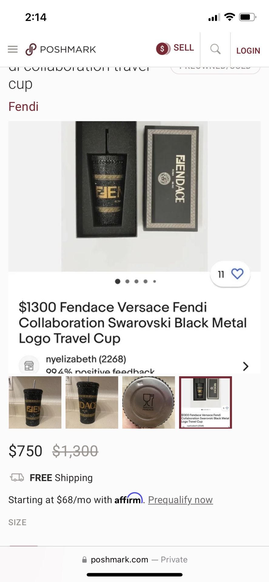 Fendi Vasace Collection 💥