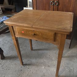 Classic Sewing Machine Hutch