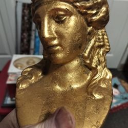 Small Gold Bust