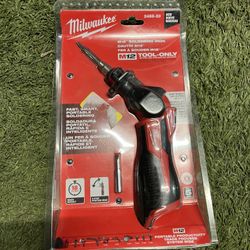 MILWAUKEE- SOLDERING IRON- CAUTIN M12 