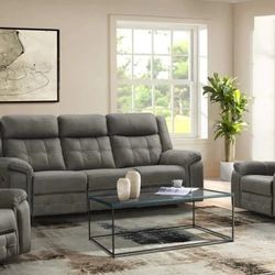 LANE 59933 - 3PC RECLINING SOFA,LOVESEAT,CHAIR SET 

