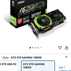 GTX 970 GAMING 100ME