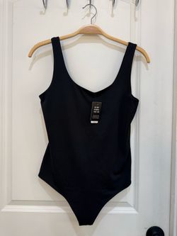 Express body suit in black