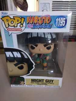 MIGHT GUY pop animation toy