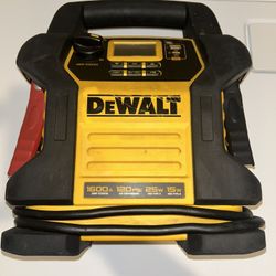 1600 Amp Dewalt Jump Starter With Compressor 