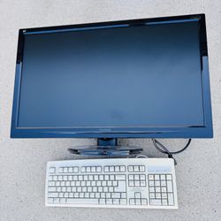 Computer Monitor With Keyboard 