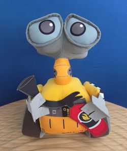 Disney Parks WALL-E 12" Plush holding a fire extinguisher