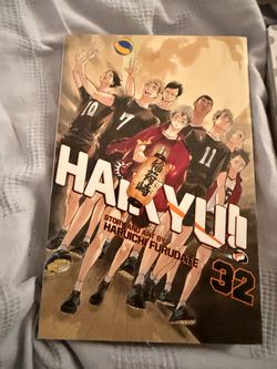 Haikyu v32 manga book new