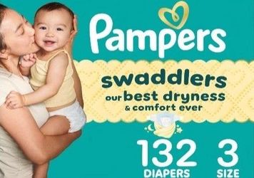 Pampers Diapers 132 Size 3