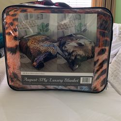 Blanket -New King Size Double Sided