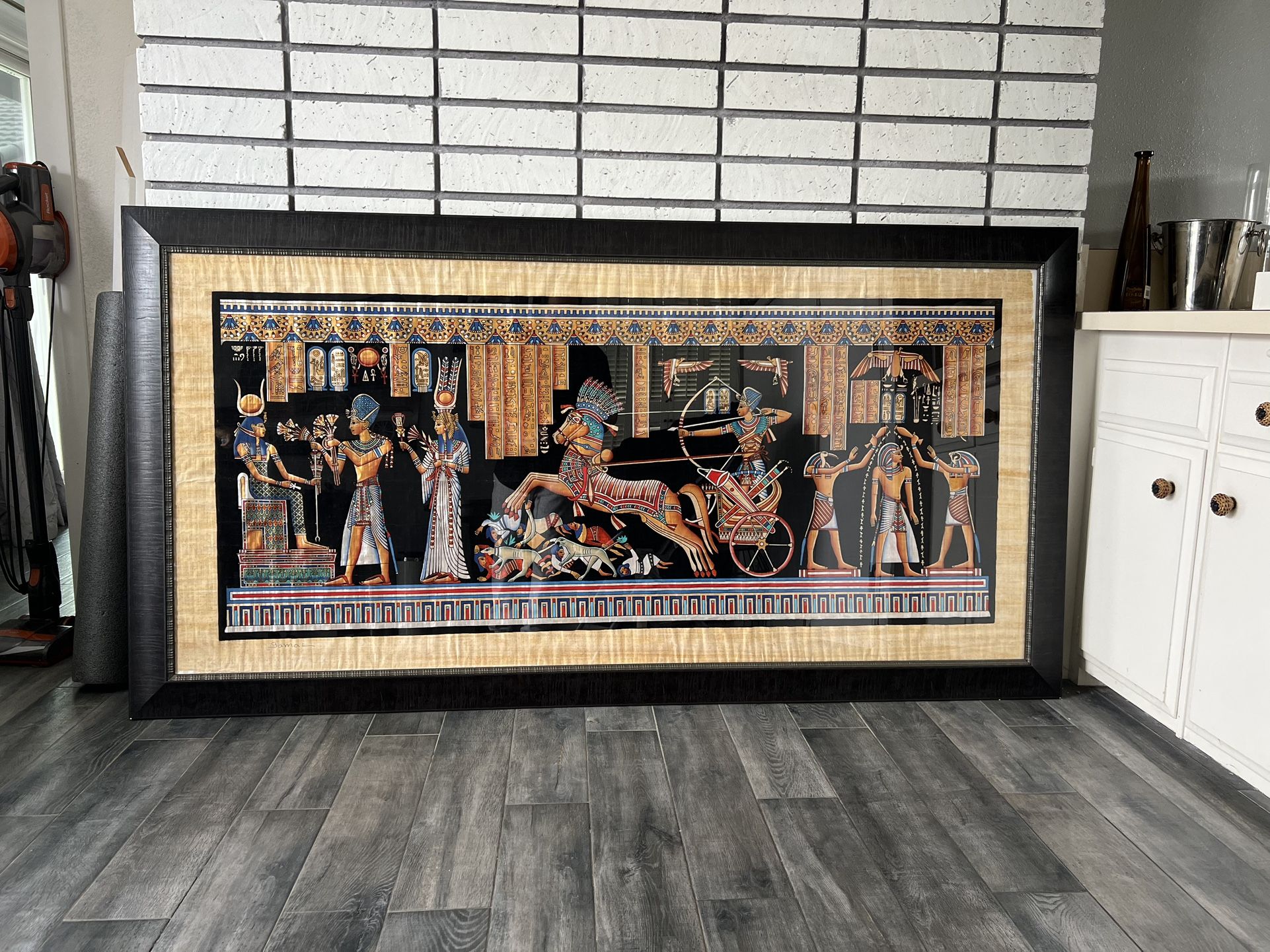 Genuine Papyrus Paper Hand Painting Art From Egypt
