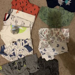 Boys 12m Clothes Bundle With Zipper Jacket 