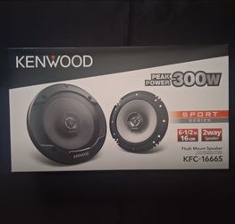Kenwood 6.5 Door Speakers Brand New In The Box