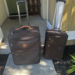 Espresso Rolling Luggage Suitcase