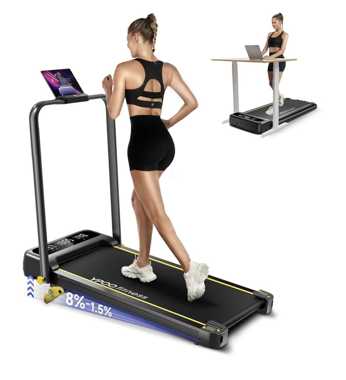 YPOO Foldable Treadmill/Walking Pad