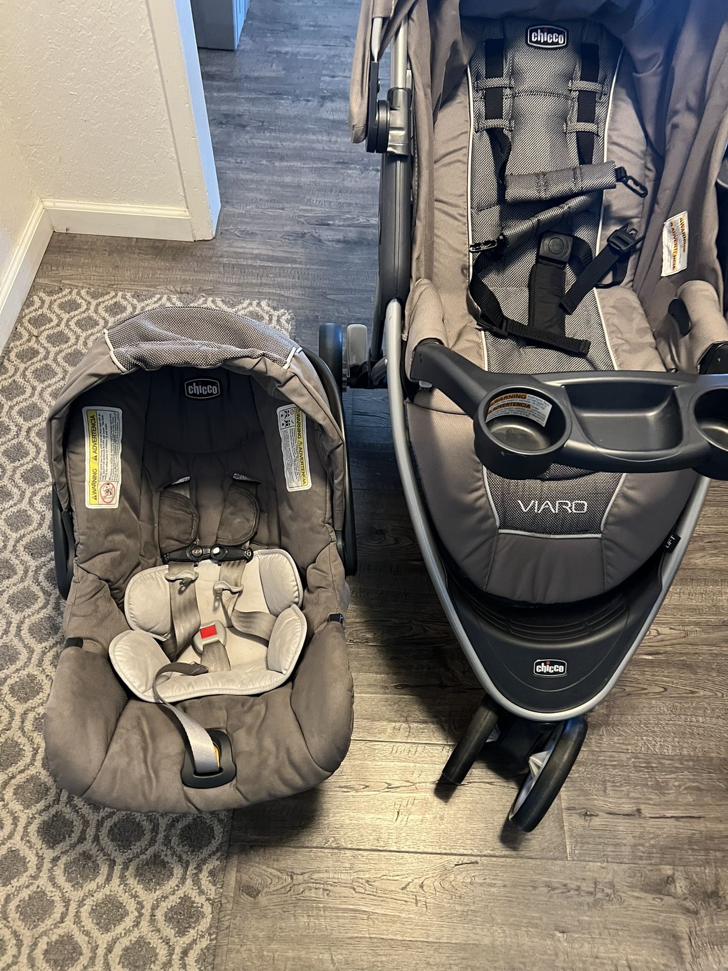 Viaro Baby Stroller and Car Seat 