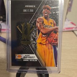 Lakers  Kobe  Bryant  Insert Card 