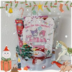 Sanrio Characters Christmas Goodie Gift Bags Stocking Stuffers Party Mystery Or 3 FOR $36