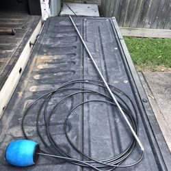 Flounder Gig With Stringer Attached