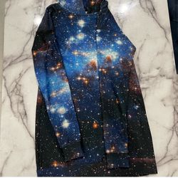 Blackmilk Clothing - Galaxy Hoodie Dress