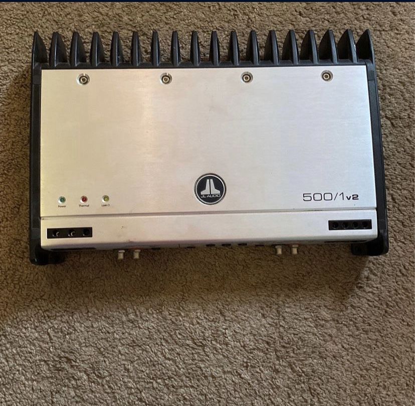 JL Audio 500/1 v2 Monoblock Subwoofer Amplifier