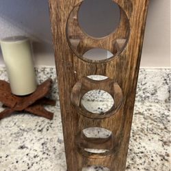 World Market Wood Wine Rack