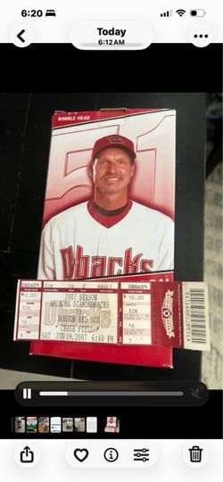 Randy, the big hurt Johnson bobble head
