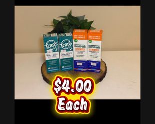 Household Essentials: Toothpaste