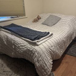Bed and bed frame-Full (adjustable frame)