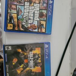 PS4 Games 5.00 Each