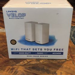 Linksys Ac2409 Dual Band Mesh Wifi System New