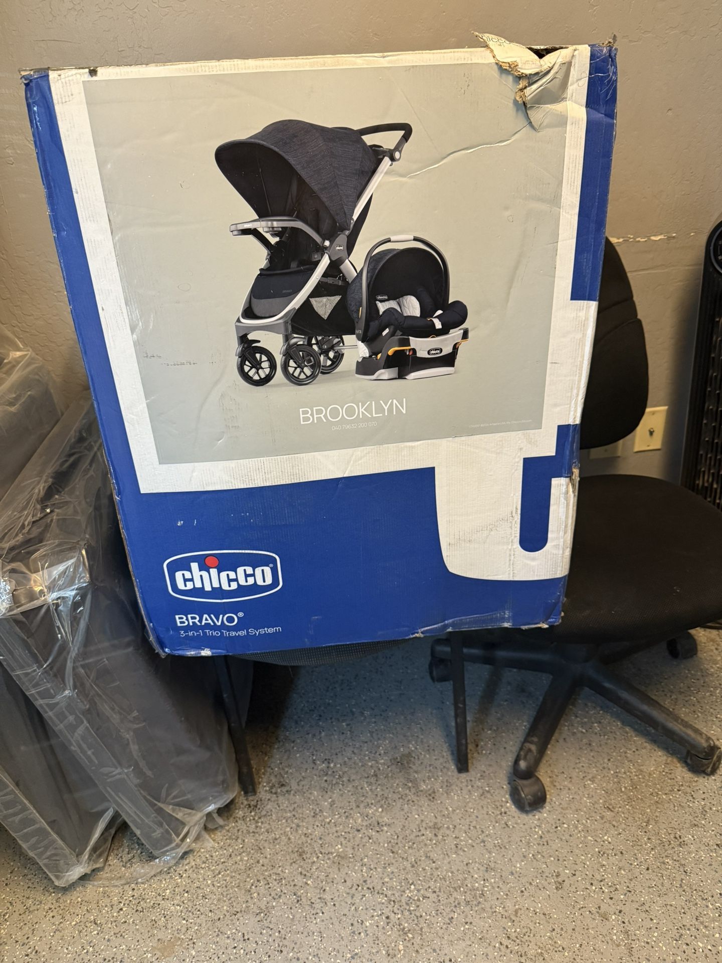 Chicco 3 In One Bravo Stroller