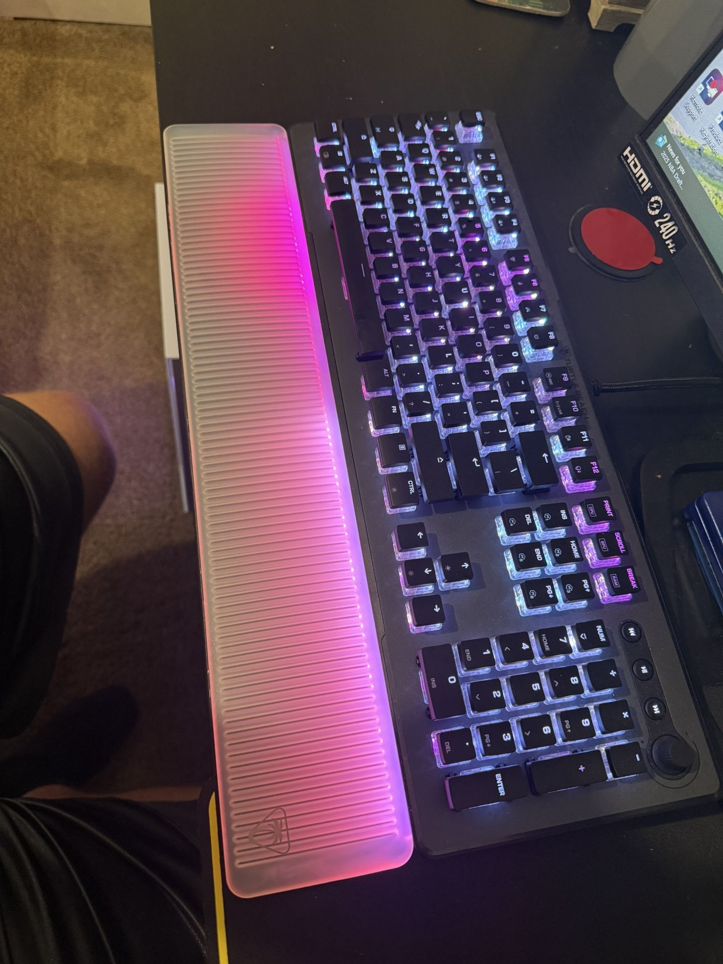 Vulcan II Max keyboard