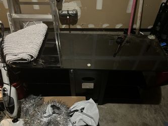 Glass TV Table