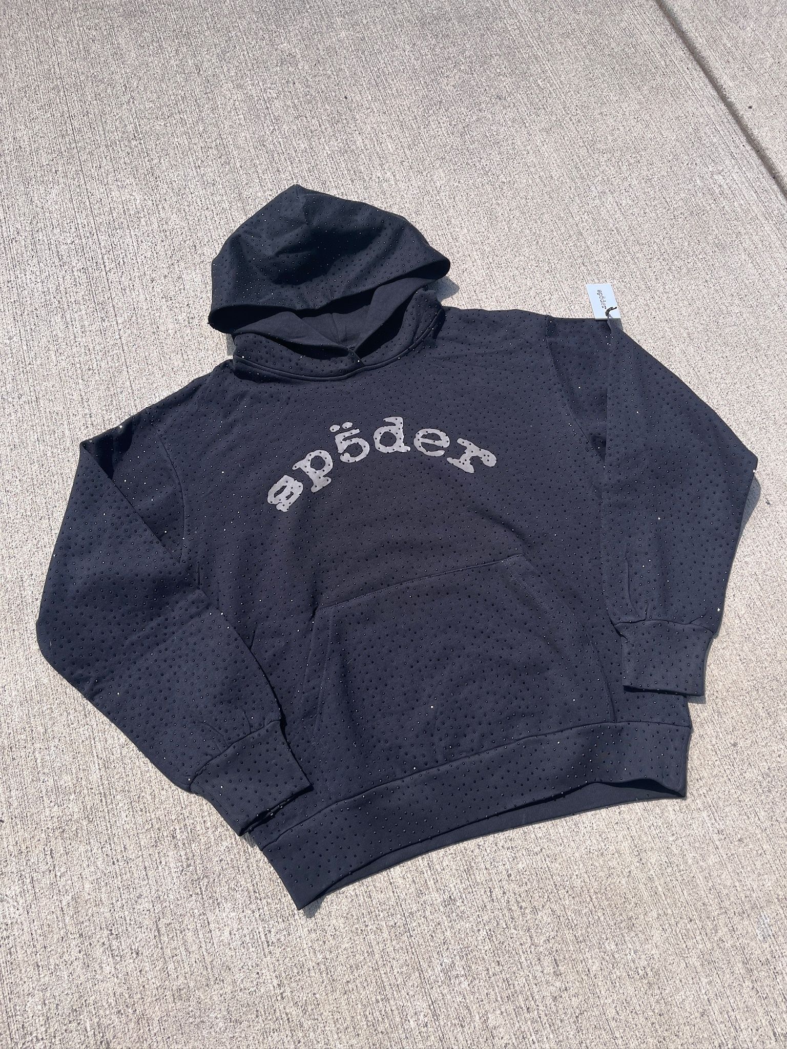 Sp5der VVS Hoodie Black