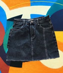 Women's denim short skirt size M