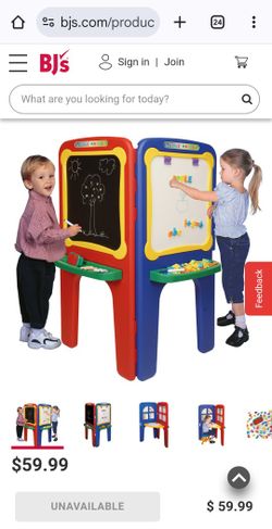 Winner Toys L-Shaped Double Easel