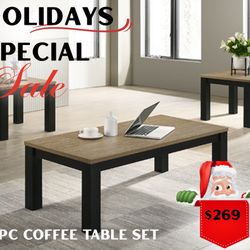 3 Pc Coffee Table 