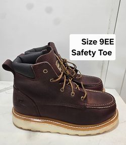 Red Wings Irish Setter Safety Toe Work Boots Size 9EE