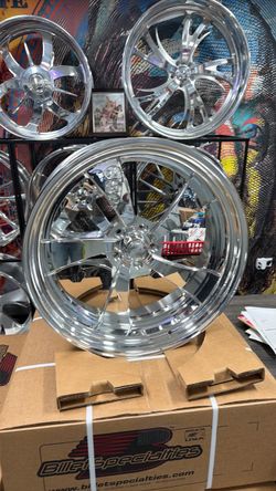 22” staggered billet wheels 5x120.65 / 5x4.75
