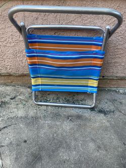 Folding Beach Chair with Aluminum Frame camping