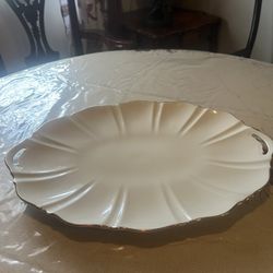    Platones para servir ensalada   lenox   Es la marca el otro con ojitas de navidad 