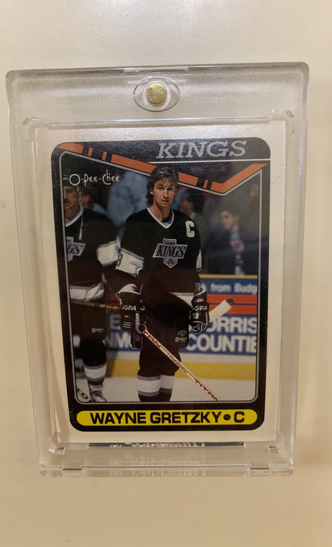 O-pee-chee 1990 Wayne Gretzky Hockey Card
