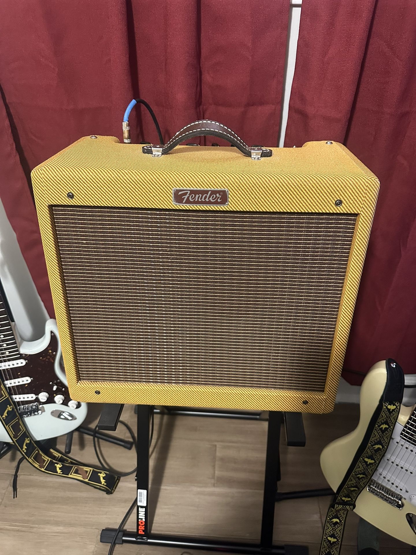 Tweed Fender Blues Junior w/Recent Speaker/Tube Upgrade!