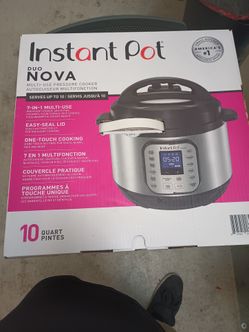 10 QT 7-in-one multi-use duo- nova instant pot