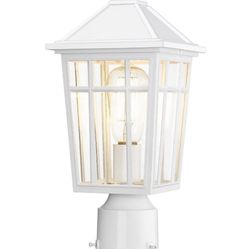 Darkaway Outdoor Post Lights Lamp Post Light Fixture, Waterproof Aluminum Housing With Glass, Fence Post Deck Lighting For Garden, Patio, Pathway (1 P