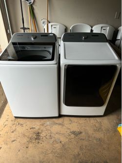 Samsung washer and dryer electric set