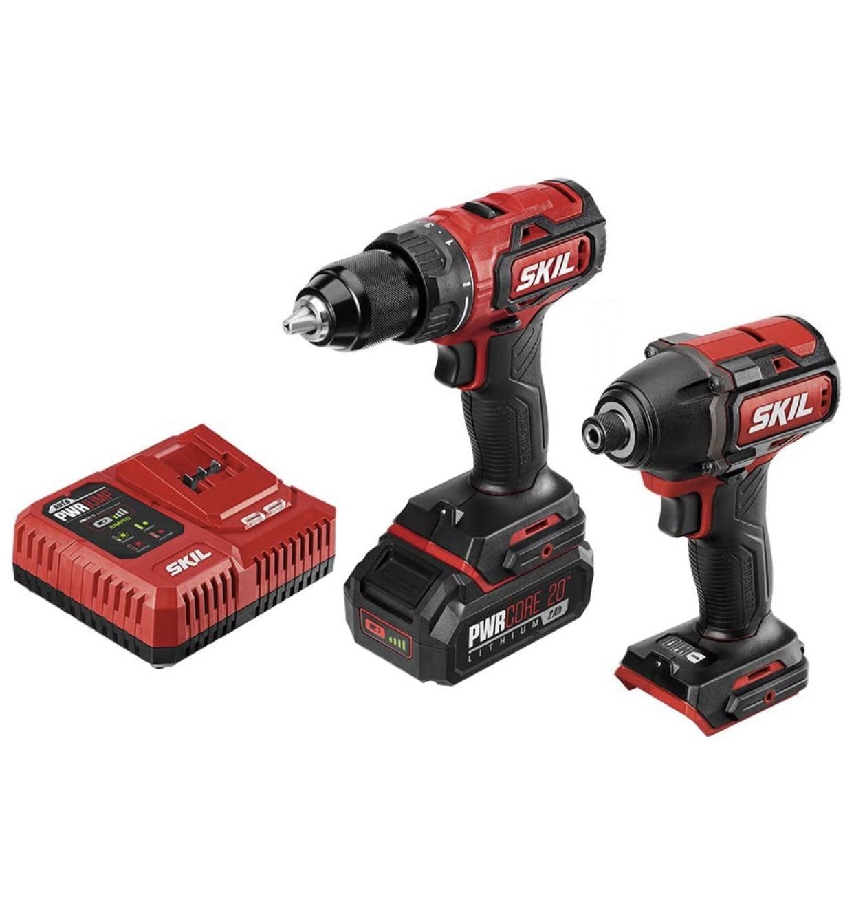Skil Tool Drill Combo Kit: PWRCore 20 Brushless 20V Cordless